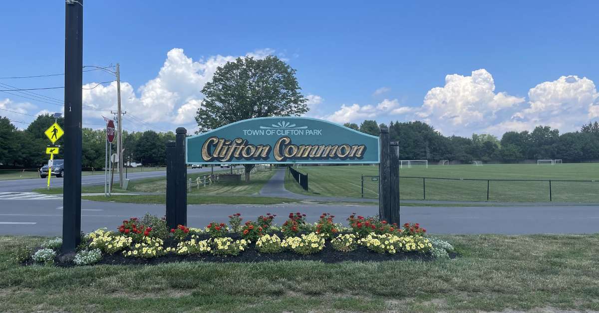 sign for Clifton Common