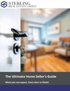 first page of sellers guide with door open with keys in it