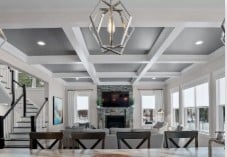 luxury kitchen with granite
